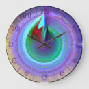 Recherche de couleurs vibrantes horloges Élégant
