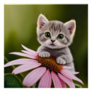 Recherche de chat gris posters Pour enfants