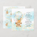 Recherche de hot air balloon invitations Girafe
