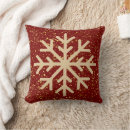 Recherche de flocons neige coussins Décoration intérieure