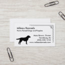 Recherche de labrador noir cartes visite Silhouette