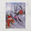 Suche nach roter lastwagen poster Schneemann
