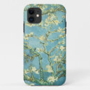 Recherche de fleur vintage iphone coques Bleu