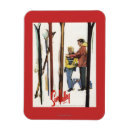 Recherche de vintage de ski magnets Presse