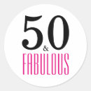 Recherche de anniversaire 50 autocollants Moderne
