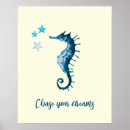 Suche nach seahorse poster Blue