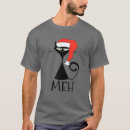 Recherche de noël de chat tshirts Amusant