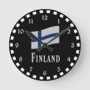 Recherche de drapeau de la finlande horloges Pays