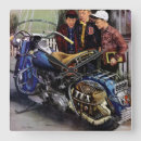 Recherche de motorcycle horloges Vintage