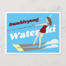 Recherche de ski nautique cartes postales Vintage