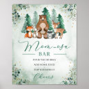 Recherche de baby shower posters signes Forêt