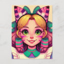 Suche nach cheshire cat postkarten Fantasie