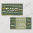 Suche nach grünes gold visitenkarten Boss