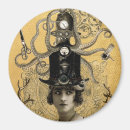 Recherche de poulpe vintage magnets Steampunk