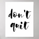 Recherche de abandonner posters Citations motivationnelles
