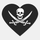Recherche de drapeau pirate autocollants Os croisés