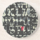 Recherche de type dessous de verres Typographie