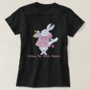 Recherche de lapin blanc tshirts Pays des merveilles