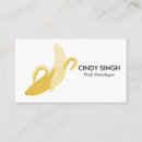 Suche nach der bananen visitenkarten Niedlich