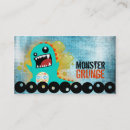 Suche nach monster visitenkarten Blau