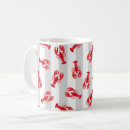 Recherche de homards tasses Homard rouge