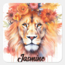 Recherche de gros chat autocollants Aquarelle