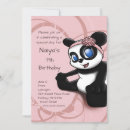 Recherche de panda noir et blanc cartes postales Dessin
