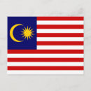 Recherche de drapeau malaisie cartes postales Malaisien