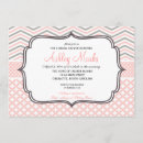 Recherche de chevrons gris invitations Bébé