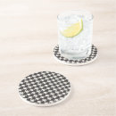 Recherche de poule dessous de verres Noir