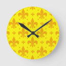 Recherche de fleur de lis horloges Français