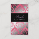 Recherche de passion rose cartes visite Élégant