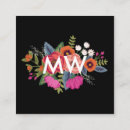 Recherche de arrière plan noir cartes visite Pour elle