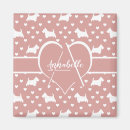 Recherche de rose de coeur magnets Motif