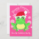 Recherche de grenouille noël cartes Frogance