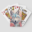 Recherche de loup blanc jeux de cartes Nature