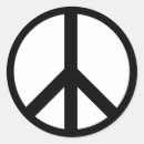 Recherche de signe de paix autocollants Politique