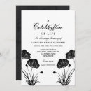 Recherche de mémoire affectueuse invitations Floral
