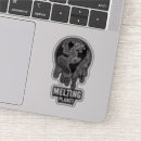 Recherche de fusion autocollants Planète