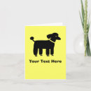 Recherche de caniche jouet vœux cartes Dog