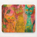 Suche nach abstrakte katzen mousepads Katzenliebhaber