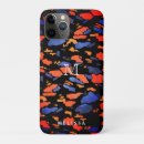 Recherche de bleu et orange iphone coques Élégant