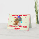 Recherche de maman caniche vœux cartes Pour elle