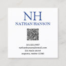 Recherche de bleu simple cartes visite Moderne