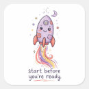 Recherche de fusée autocollants Encouragement