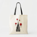 Recherche de bâtiment sacs Ballons rouges