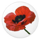 Recherche de pavots boutons et poignées de porte Rouge