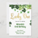 Recherche de shamrock invitations Mars