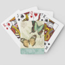 Recherche de collage papillon jeux de cartes Bleu