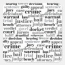 Recherche de juges autocollants Tribunal